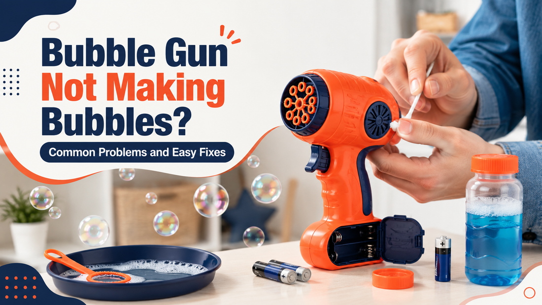 Bubble Gun Not Making Bubbles 