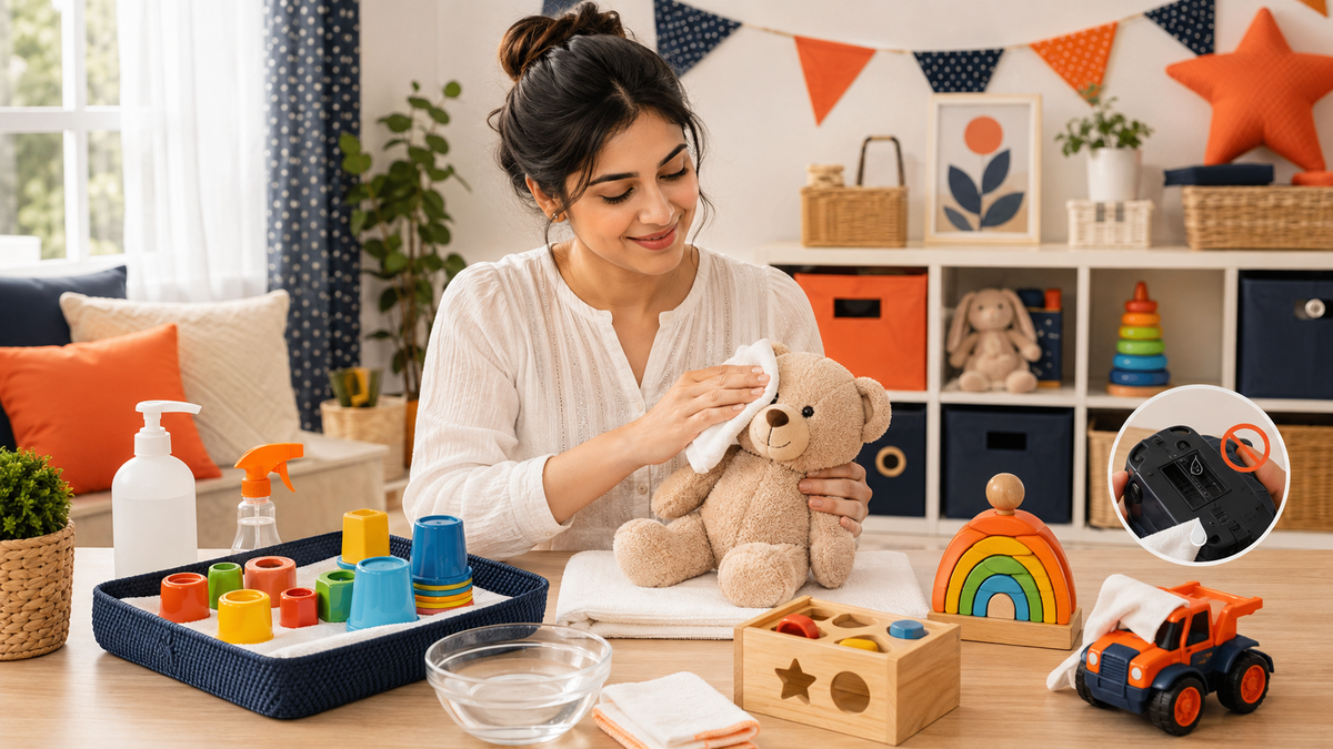 How to Clean Kids Toys Safely Plush, Plastic, Wooden and Battery Toys