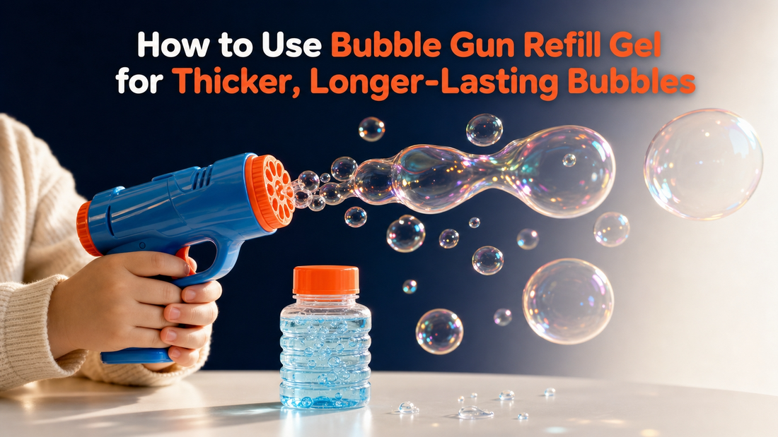 How to Use Bubble Gun Refill Gel for Thicker, Longer-Lasting Bubbles