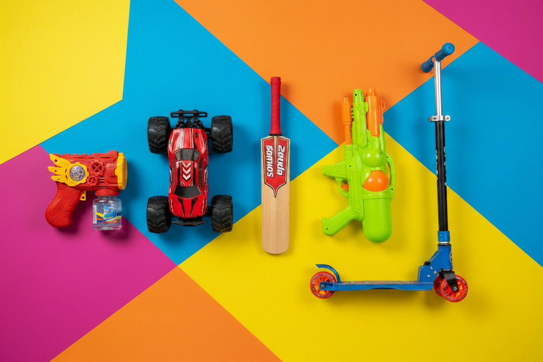 Best Outdoor Toys for Boys in Pakistan: Bubble Guns, Cars & More