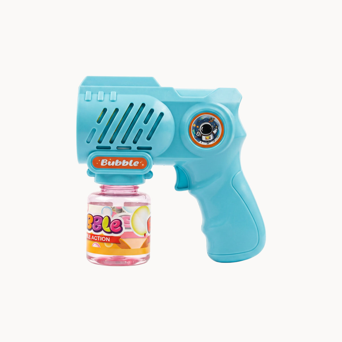 10 Holes Sky Blue Bubble Gun For Kids