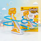 Small Duck Stair Climbing Toy for Kids