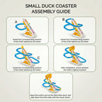Small Duck Stair Climbing Toy for Kids
