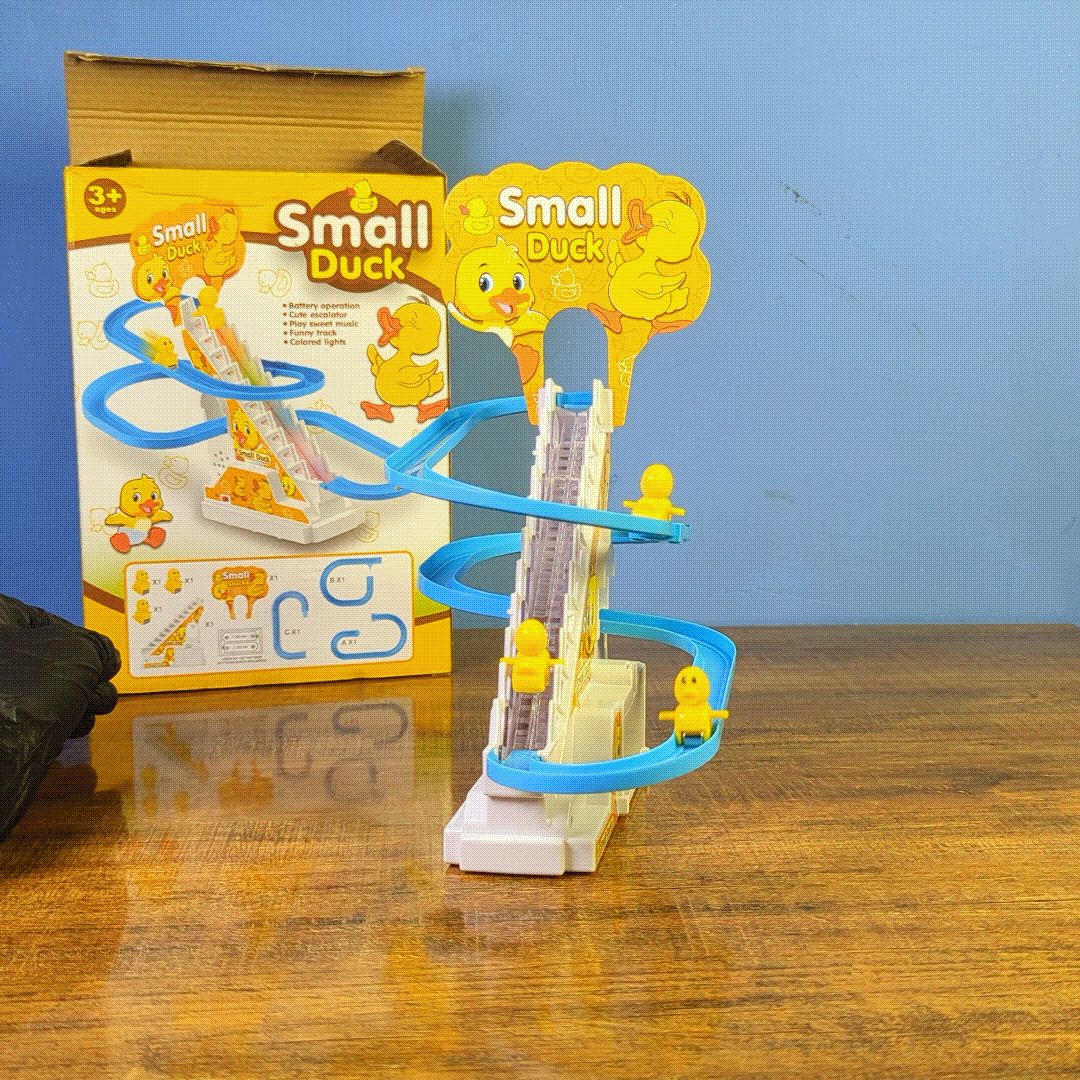 Small Duck Stair Climbing Toy for Kids